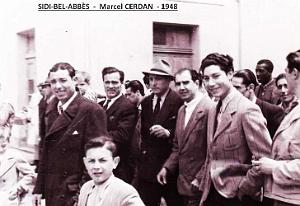 SIDI-BEL-ABBES - MARCEL CERDAN - 1948